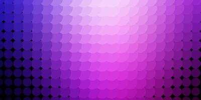 Light Purple, Pink vector template with circles.