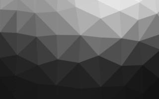 Dark Silver, Gray vector abstract mosaic pattern.