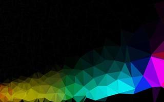 Light Multicolor, Rainbow vector low poly texture.