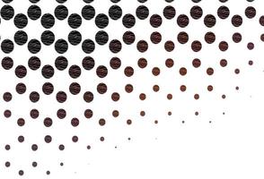 Light red vector template with circles.