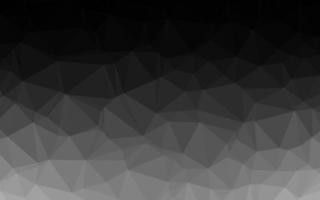 Dark Silver, Gray vector abstract mosaic backdrop.