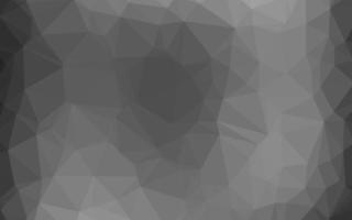 Dark Silver, Gray vector abstract mosaic pattern.