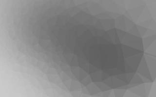 Light Silver, Gray vector polygonal pattern.