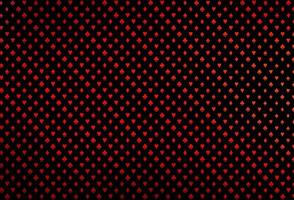 Dark red vector texture with playing cards.