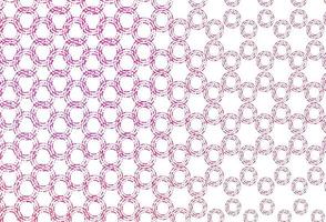 textura de vector violeta, rosa claro con discos.