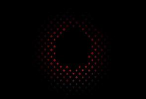 Dark red vector pattern with symbol of cards.