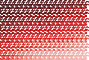 Light Red vector backdrop with bent lines.