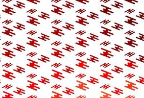 Light Red vector template with repeated sticks.