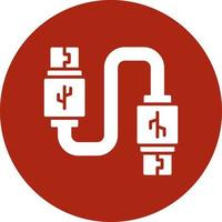 Usb Connection Creative Icon Design vector