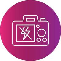 No Flash Creative Icon Design vector