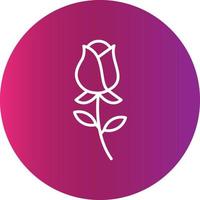 Rose Creative Icon Design vector