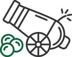 Cannon Creative Icon Design vector