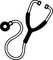Hand Drawn Stethoscope illustration vector