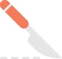 scalpel illustration in minimal style vector