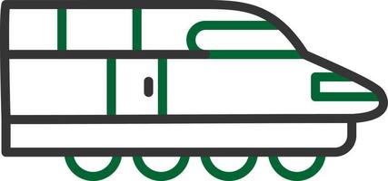 diseño de icono creativo de tren vector