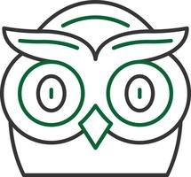 Owl Creative Icon Design vector