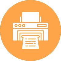 Printer Creative Icon Design vector