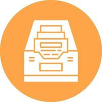 Files Box Creative Icon Design vector