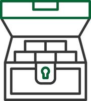 Chest Creative Icon Design vector