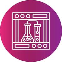 Chemistry Creative Icon Design vector