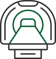 Tomography Creative Icon Design vector