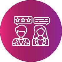 Conversation Creative Icon Design vector
