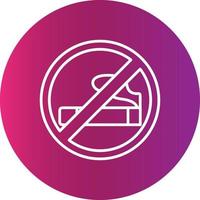 Smoking Area Creative Icon Design vector