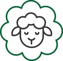 Sheep Creative Icon Design vector