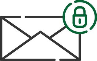 Encrypted Creative Icon Design vector