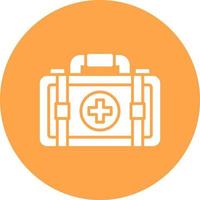 First Aid Kit Creative Icon Design vector