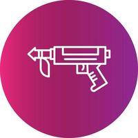 Speargun Creative Icon Design vector