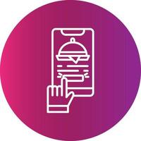 Online Order Creative Icon Design vector