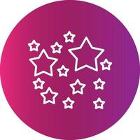 Stars Creative Icon Design vector