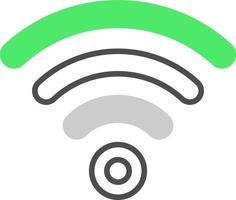 Wifi Creative Icon Design vector