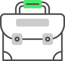 Briefcase Creative Icon Design vector