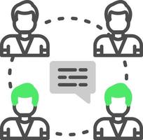 Communication Creative Icon Design vector