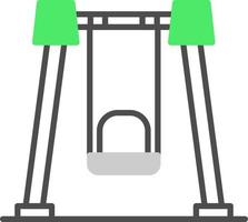 Swing Creative Icon Design vector