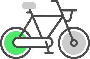 diseño de icono creativo de bicicleta vector