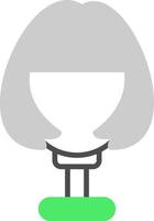 Wig Creative Icon Design vector