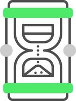 Hourglass Creative Icon Design vector