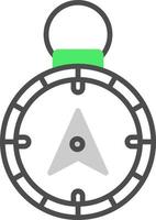 Compass Creative Icon Design vector