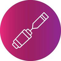 Chisel Creative Icon Design vector