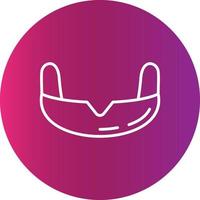 Gum Shield Creative Icon Design vector