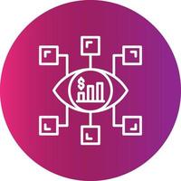 Vision Creative Icon Design vector