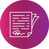 Document Creative Icon Design vector