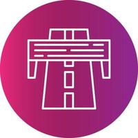 Motorway Creative Icon Design vector