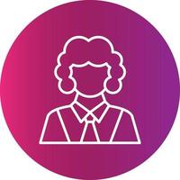 Judge Creative Icon Design vector
