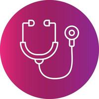 Stethoscope Creative Icon Design vector