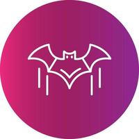 Bat Creative Icon Design vector