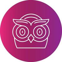 Owl Creative Icon Design vector